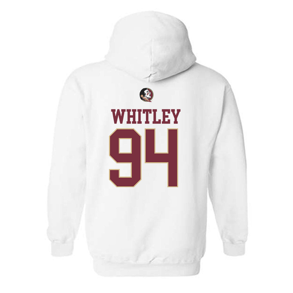 FSU - NCAA Football : Franklin Whitley - Classic Shersey Hooded Sweatshirt-1