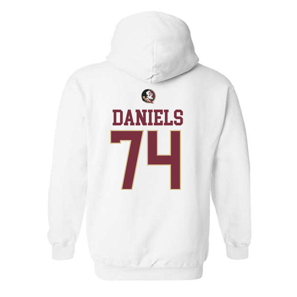 FSU - NCAA Football : Jonathan Daniels - Classic Shersey Hooded Sweatshirt-1
