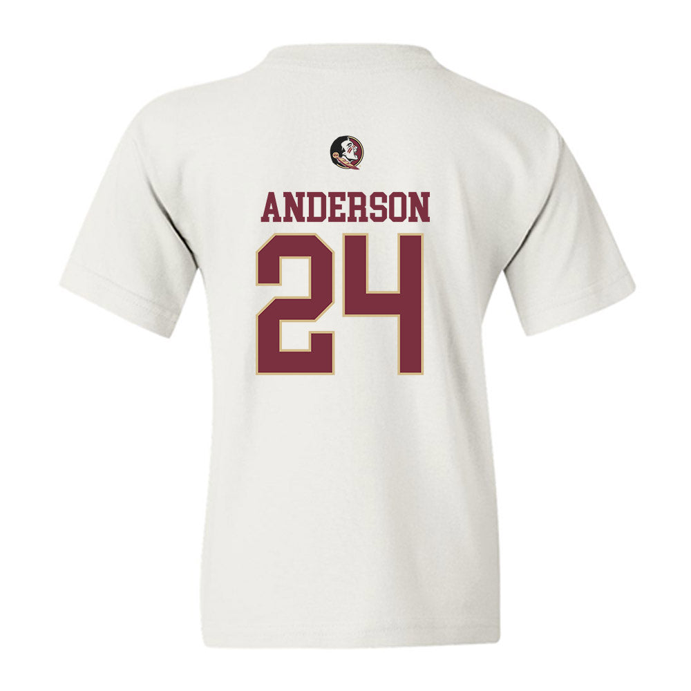 FSU - NCAA Women's Soccer : ashlyn anderson - Classic Shersey Youth T-Shirt-1