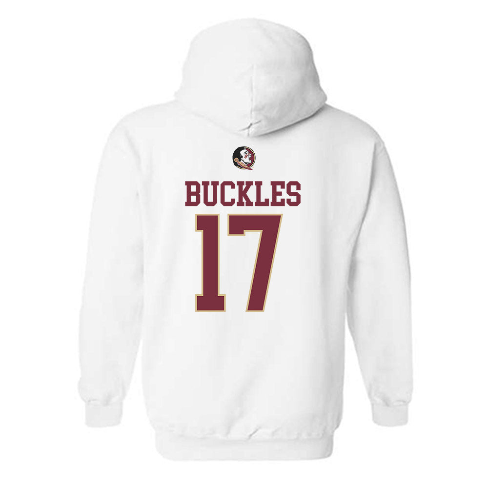 FSU - NCAA Baseball : Charlie Buckles - Classic Shersey Hooded Sweatshirt-1