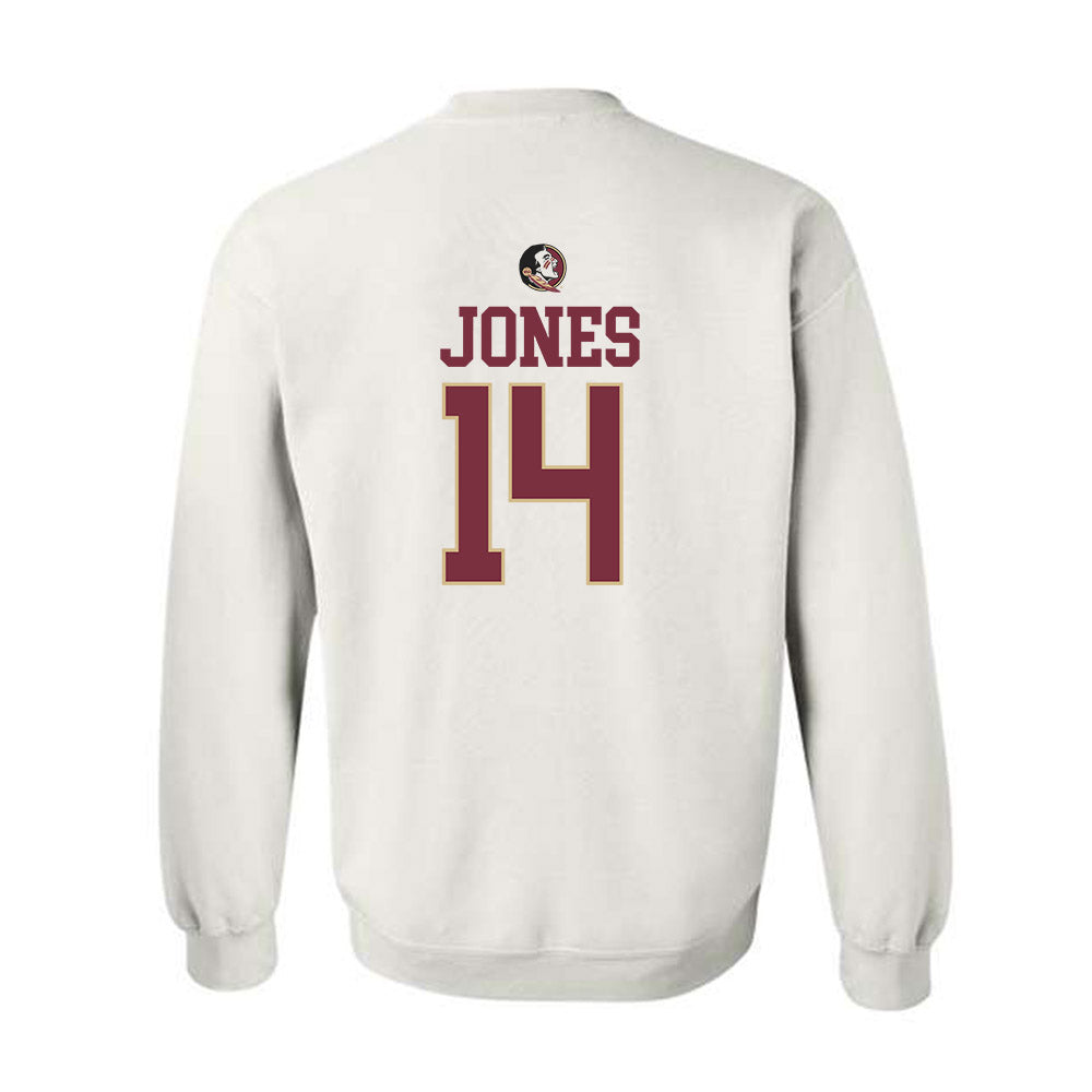 FSU - NCAA Football : Ma'Khi Jones - Classic Shersey Crewneck Sweatshirt-1