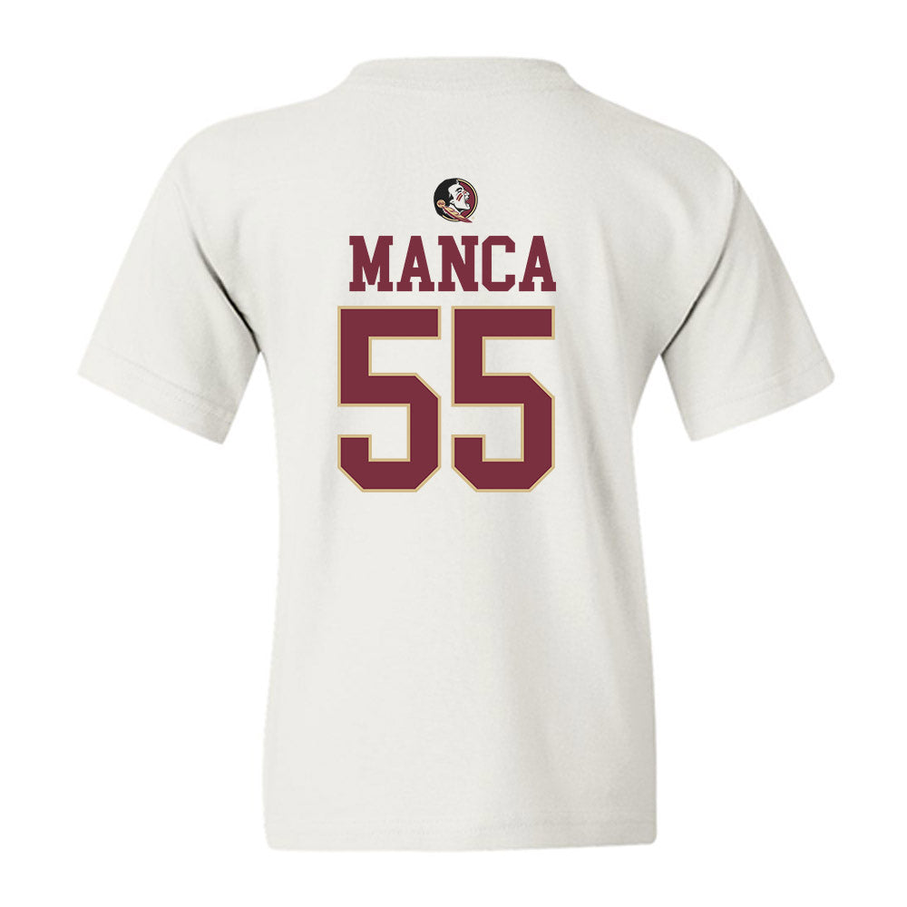 FSU - NCAA Baseball : Payton Manca - Generic Shersey Youth T-Shirt-1