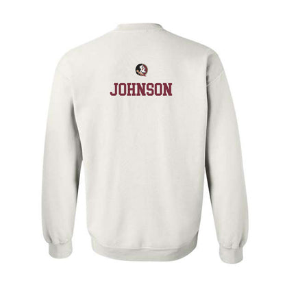 FSU - NCAA Men's Swimming & Diving : Marcus Johnson - Classic Shersey Crewneck Sweatshirt-1
