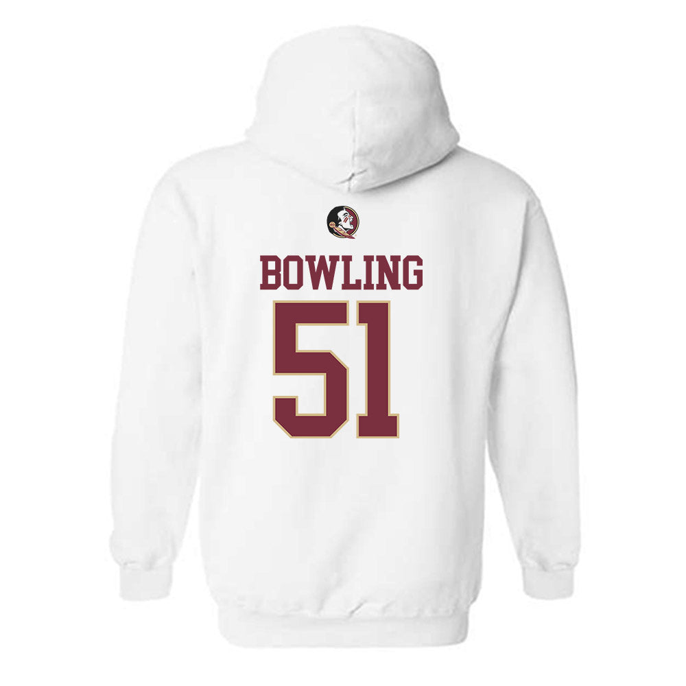 FSU - NCAA Football : Paul Bowling - Classic Shersey Hooded Sweatshirt-1