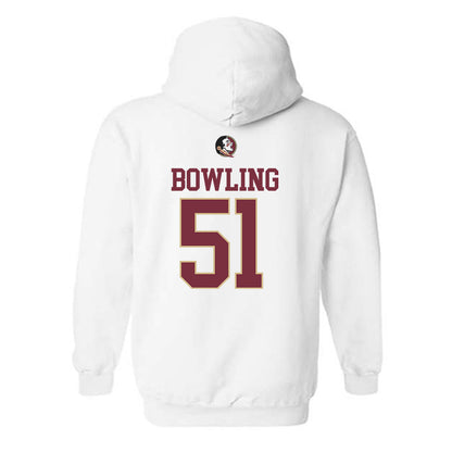 FSU - NCAA Football : Paul Bowling - Classic Shersey Hooded Sweatshirt-1