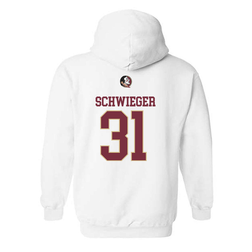 FSU - NCAA Men's Basketball : Cooper Schwieger - Classic Shersey Hooded Sweatshirt-1