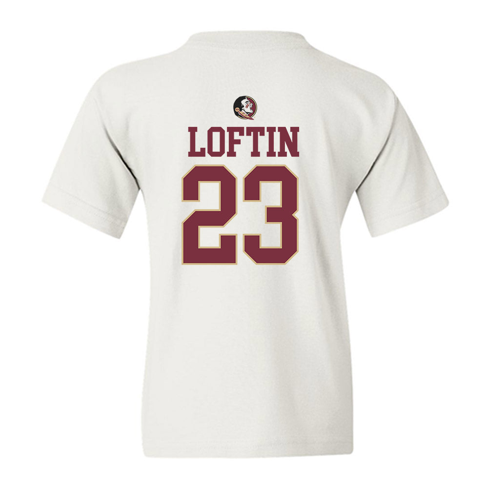 FSU - NCAA Football : Chase Loftin - Classic Shersey Youth T-Shirt-1