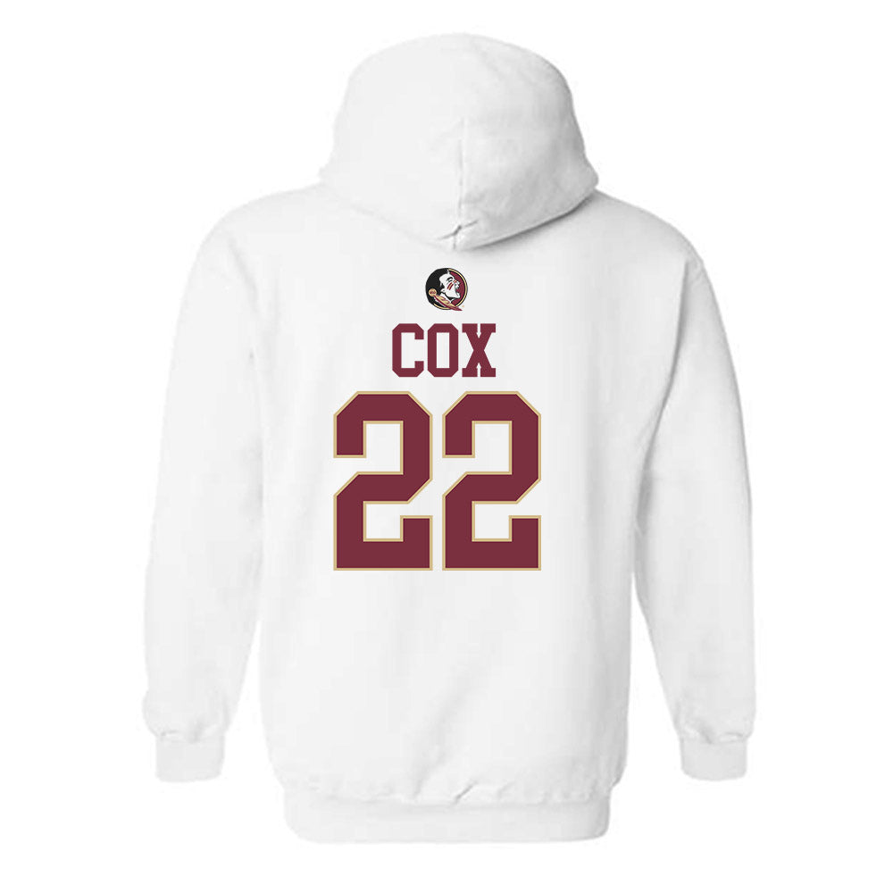 FSU - NCAA Women's Lacrosse : Charlise Cox - Classic Shersey Hooded Sweatshirt-1