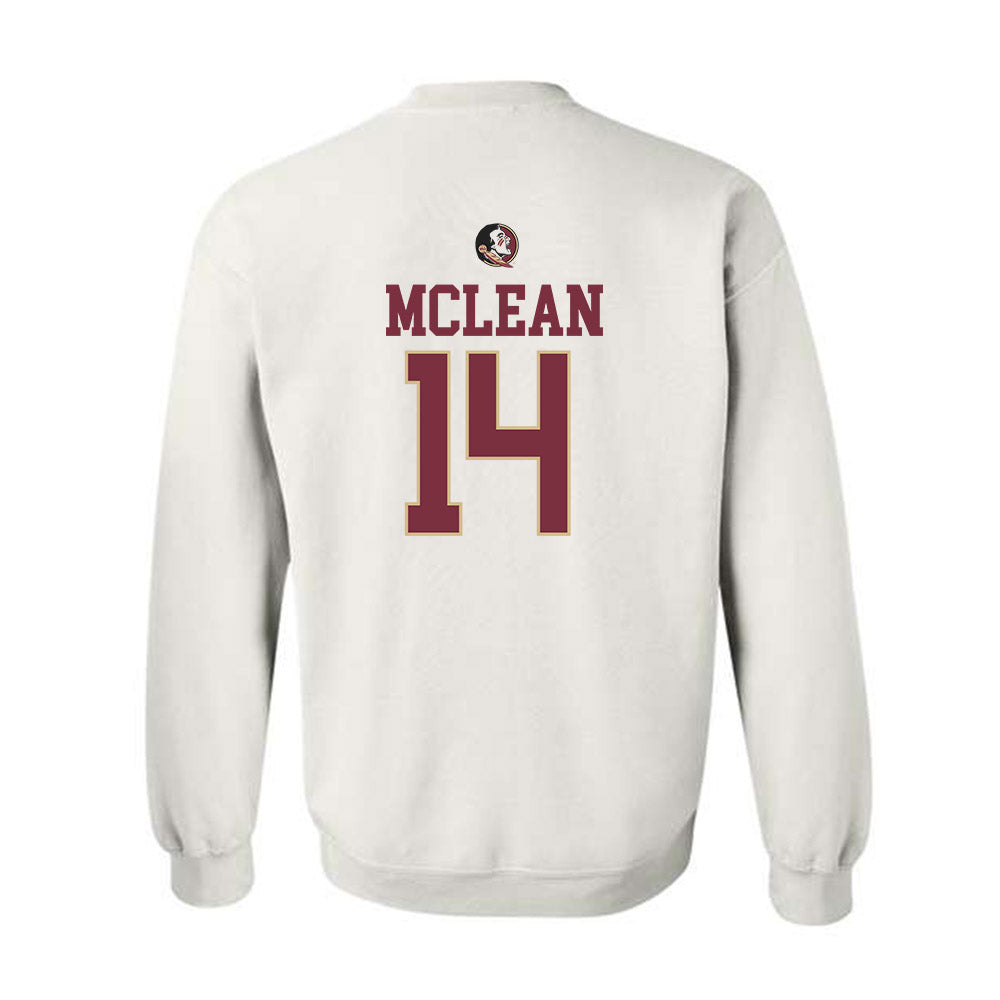 FSU - NCAA Women's Lacrosse : Katie McLean - Classic Shersey Crewneck Sweatshirt-1
