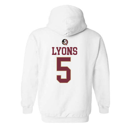 FSU - NCAA Football : Daniel Lyons - Generic Shersey Hooded Sweatshirt-1