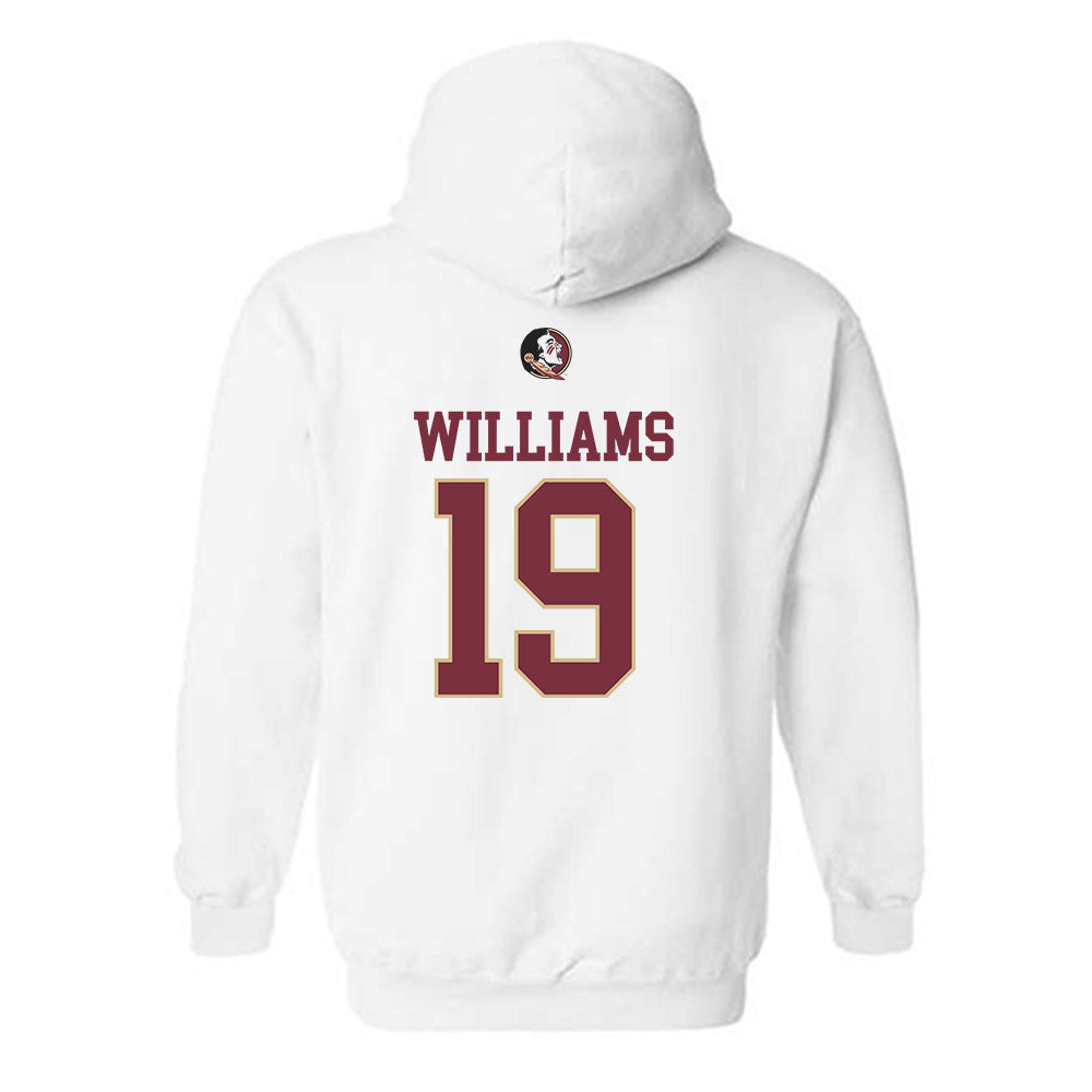 FSU - NCAA Football : Darryon Williams - Classic Shersey Hooded Sweatshirt-1