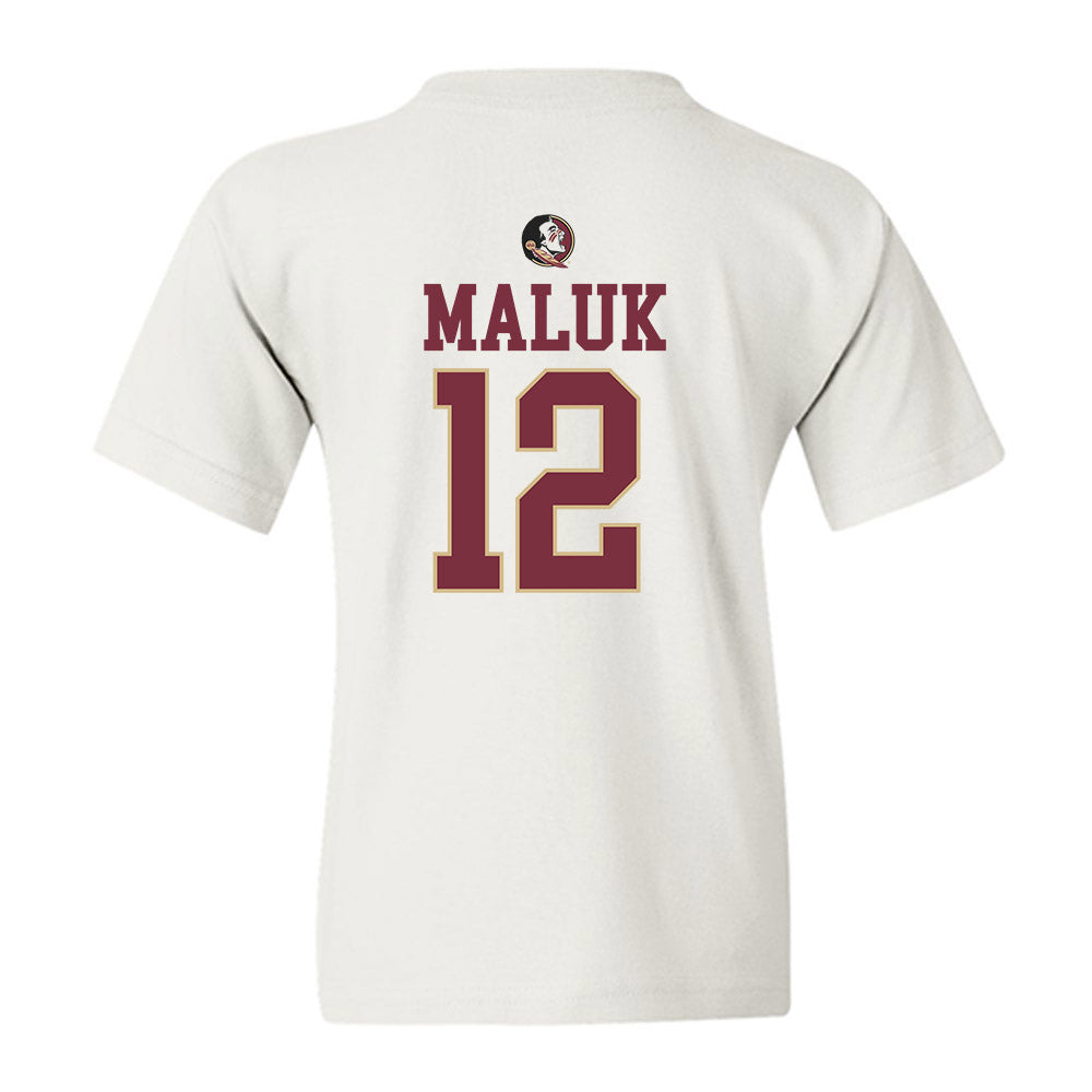 FSU - NCAA Men's Basketball : Alier Maluk - Classic Shersey Youth T-Shirt-1