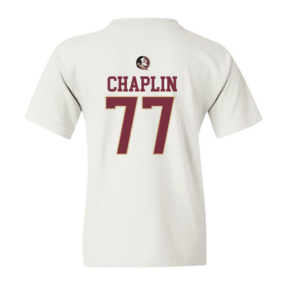 FSU - NCAA Football : Xavier Chaplin - Classic Shersey Youth T-Shirt-1