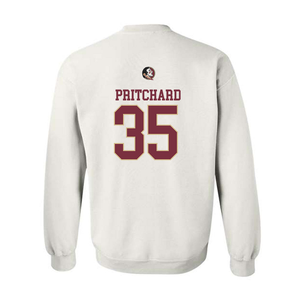 FSU - NCAA Football : Ethan Pritchard - Classic Shersey Crewneck Sweatshirt-1