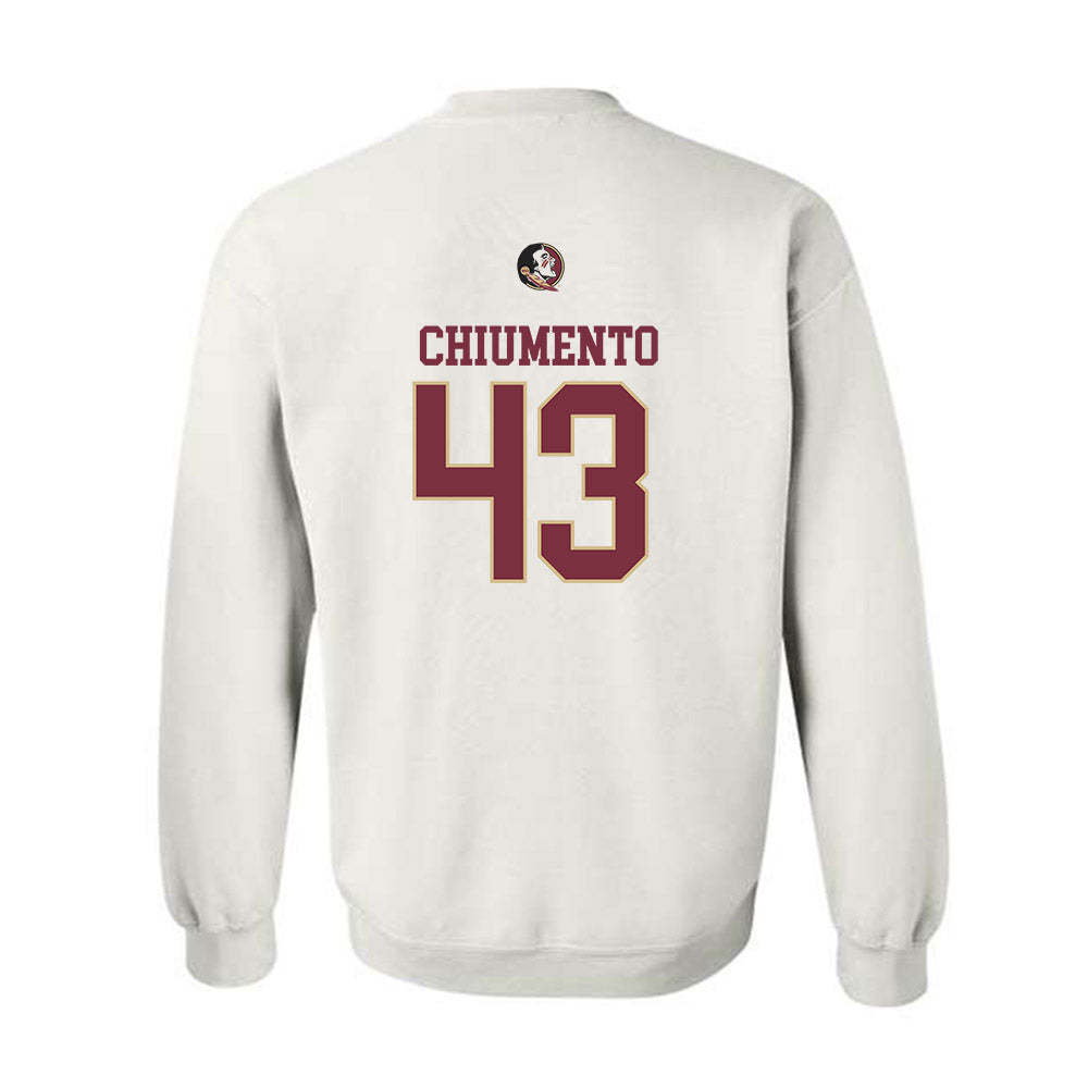 FSU - NCAA Football : Mac Chiumento - Classic Shersey Crewneck Sweatshirt-1
