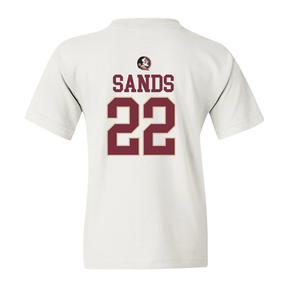 FSU - NCAA Football : Gemari Sands - Classic Shersey Youth T-Shirt-1