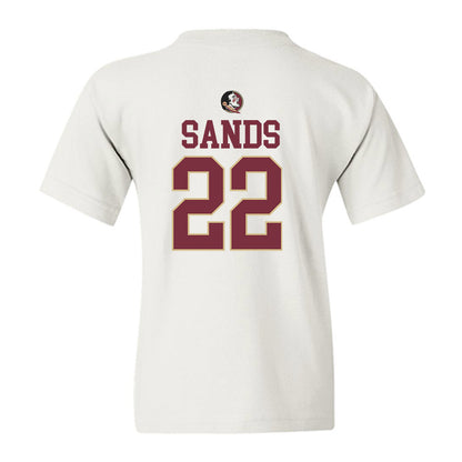 FSU - NCAA Football : Gemari Sands - Classic Shersey Youth T-Shirt-1