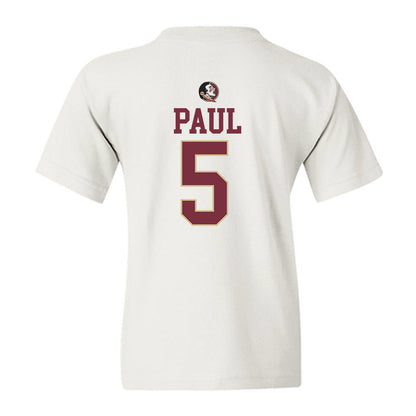 FSU - NCAA Men's Basketball : Collin Paul - Classic Shersey Youth T-Shirt-1