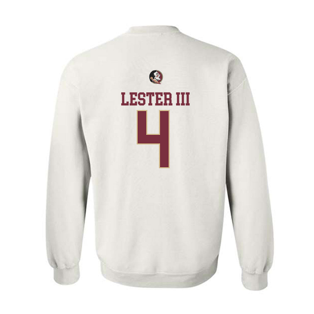 FSU - NCAA Football : Charles Lester III - Classic Shersey Crewneck Sweatshirt-1