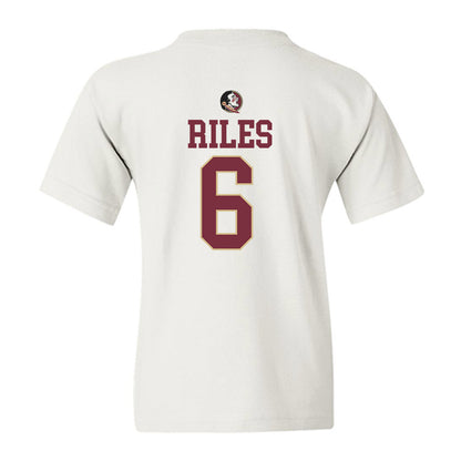 FSU - NCAA Football : Desirrio Riles - Classic Shersey Youth T-Shirt-1