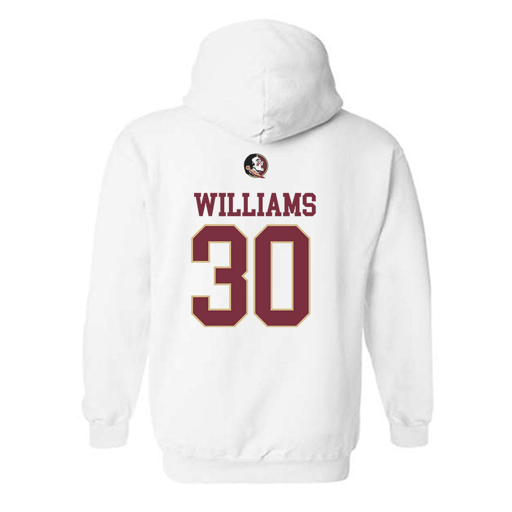 FSU - NCAA Football : Izayia Williams - Classic Shersey Hooded Sweatshirt-1