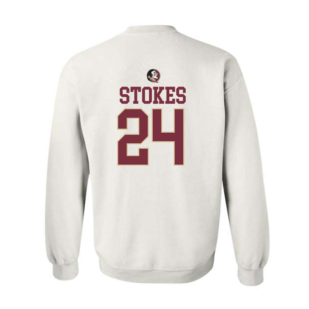 FSU - NCAA Baseball : Cole Stokes - Classic Shersey Crewneck Sweatshirt-1