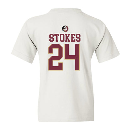 FSU - NCAA Baseball : Cole Stokes - Classic Shersey Youth T-Shirt-1