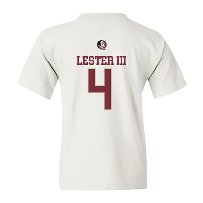 FSU - NCAA Football : Charles Lester III - Classic Shersey Youth T-Shirt-1