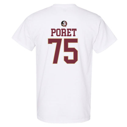 FSU - NCAA Football : Sean Poret - Classic Shersey T-Shirt-1