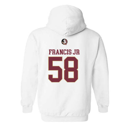 FSU - NCAA Football : Luke Francis Jr. - Classic Shersey Hooded Sweatshirt-1