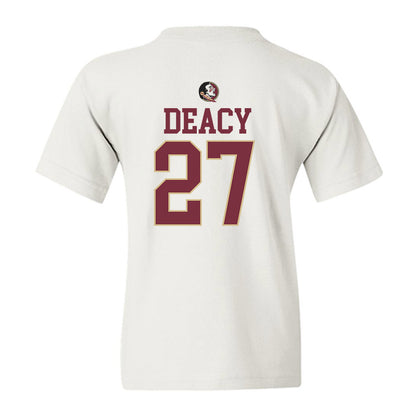 FSU - NCAA Women's Lacrosse : Alyssa Deacy - Classic Shersey Youth T-Shirt-1