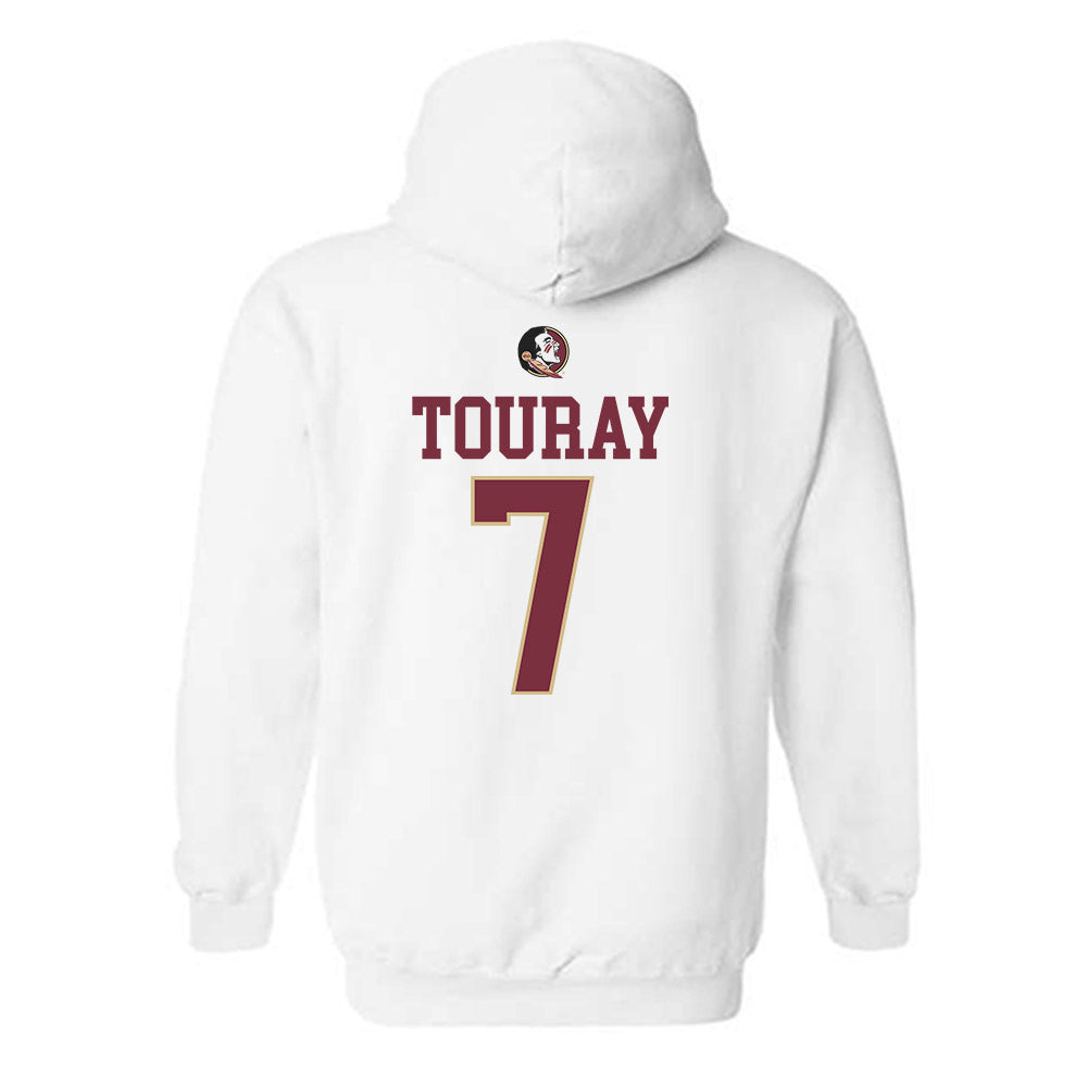 FSU - NCAA Women's Soccer : Nyanya Touray - Classic Shersey Hooded Sweatshirt-1