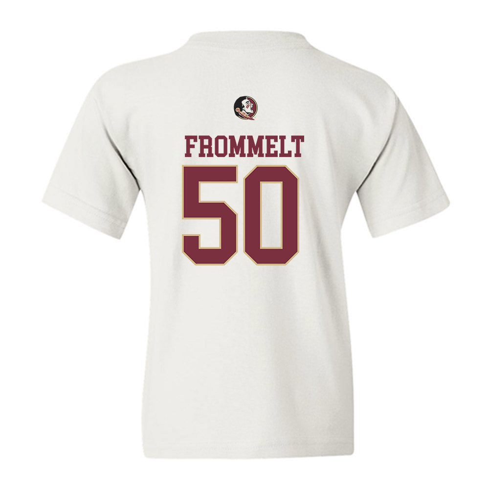 FSU - NCAA Baseball : Kaden Frommelt - Classic Shersey Youth T-Shirt-1