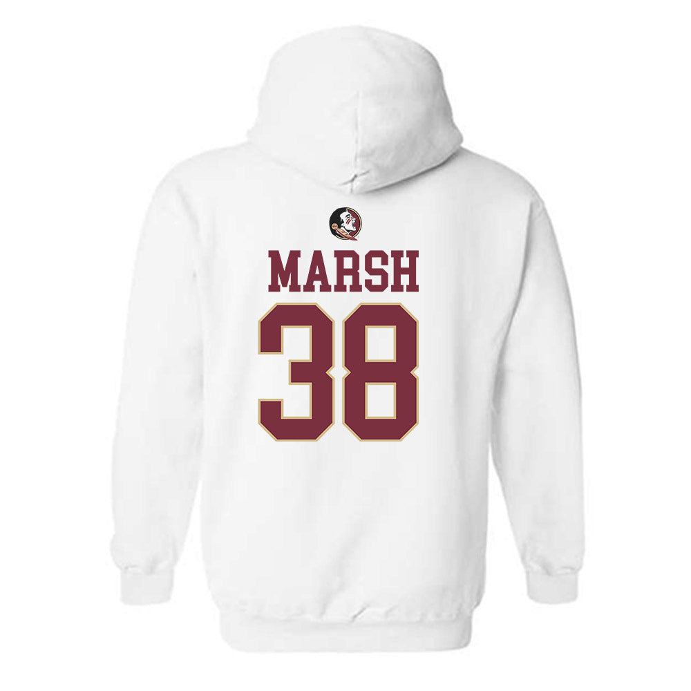 FSU - NCAA Baseball : Clancy Marsh - Classic Shersey Hooded Sweatshirt-1
