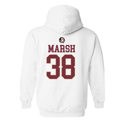 FSU - NCAA Baseball : Clancy Marsh - Classic Shersey Hooded Sweatshirt-1