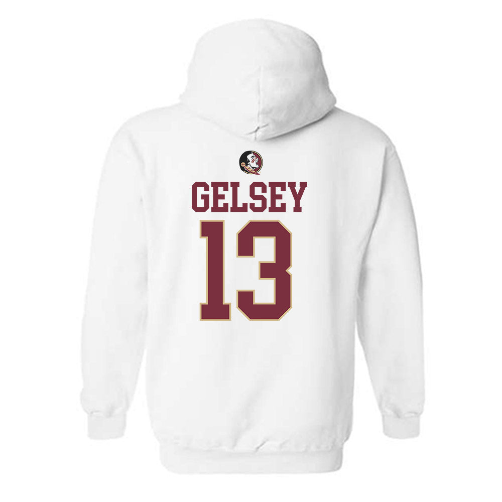 FSU - NCAA Football : Taeshaun Gelsey - Classic Shersey Hooded Sweatshirt-1
