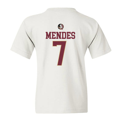 FSU - NCAA Baseball : Wes Mendes - Generic Shersey Youth T-Shirt-1