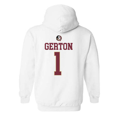 FSU - NCAA Women's Basketball : Mari Gerton - Classic Shersey Hooded Sweatshirt-1