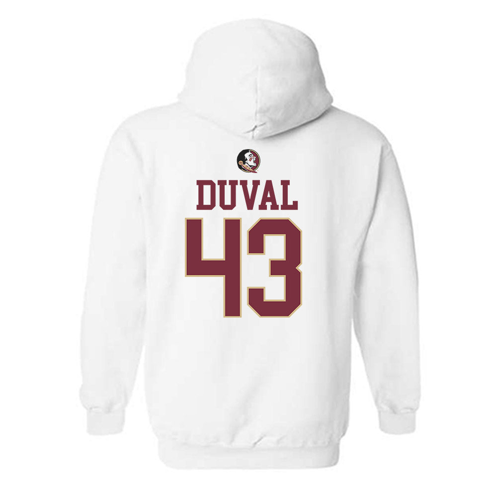 FSU - NCAA Beach Volleyball : Saofe Duval - Classic Shersey Hooded Sweatshirt-1