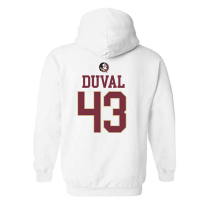 FSU - NCAA Beach Volleyball : Saofe Duval - Classic Shersey Hooded Sweatshirt-1