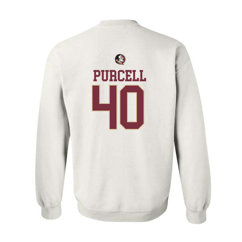 FSU - NCAA Baseball : Brodie Purcell - Classic Shersey Crewneck Sweatshirt-1