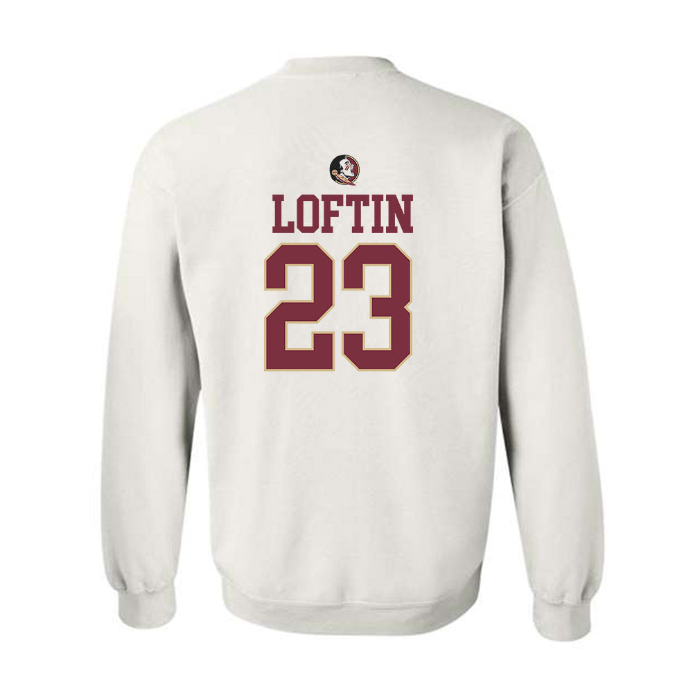 FSU - NCAA Football : Chase Loftin - Classic Shersey Crewneck Sweatshirt-1