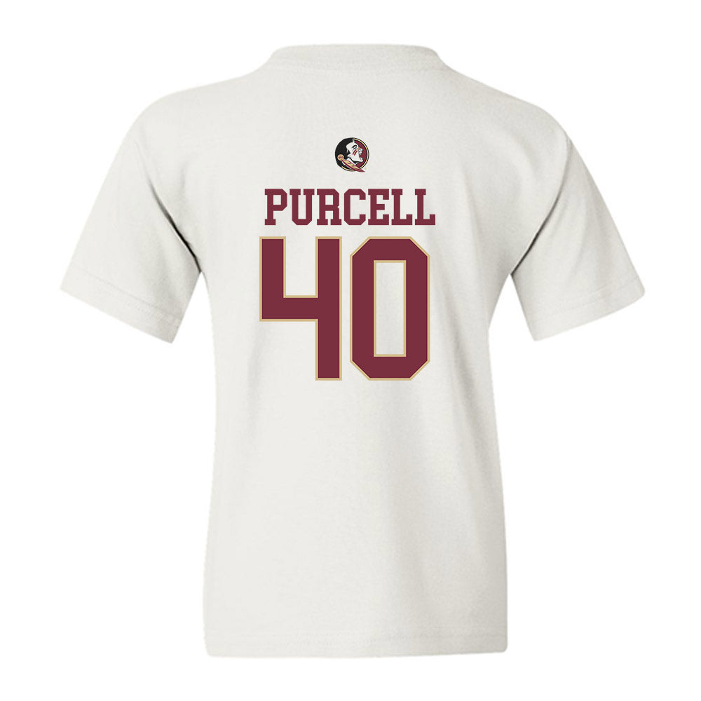 FSU - NCAA Baseball : Brodie Purcell - Classic Shersey Youth T-Shirt-1