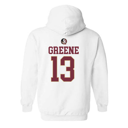 FSU - NCAA Women's Basketball : Tatum Greene - Classic Shersey Hooded Sweatshirt-1