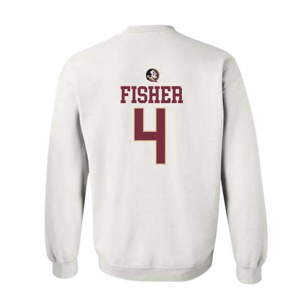 FSU - NCAA Baseball : Cal Fisher - Generic Shersey Crewneck Sweatshirt