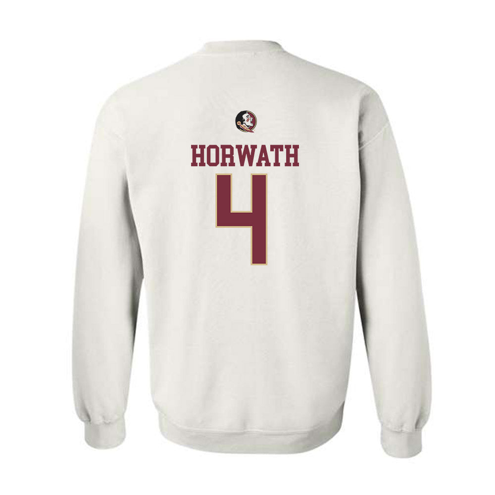 FSU - NCAA Beach Volleyball : Jess Horwath - Classic Shersey Crewneck Sweatshirt-1