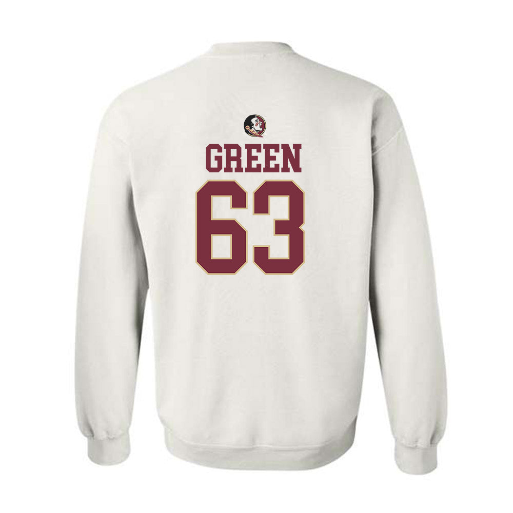 FSU - NCAA Football : Jakobe Green - Classic Shersey Crewneck Sweatshirt-1
