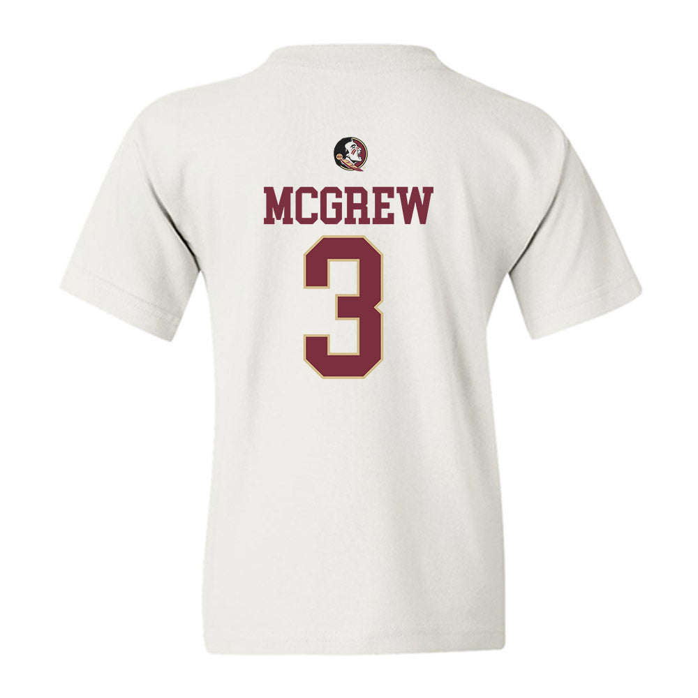 FSU - NCAA Women's Soccer : Jaida McGrew - Generic Shersey Youth T-Shirt-1