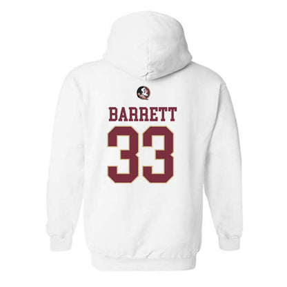 FSU - NCAA Baseball : Ben Barrett - Generic Shersey Hooded Sweatshirt