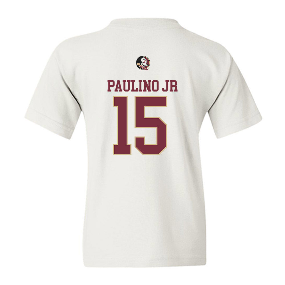 FSU - NCAA Baseball : Kelvyn Paulino Jr - Classic Shersey Youth T-Shirt-1